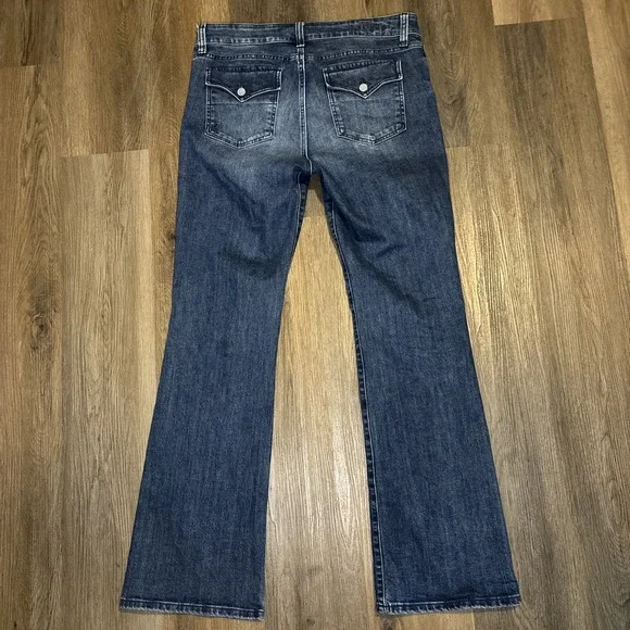 Kut from the Kloth Jeans Women Size 14 Nicole High Rise Flap Pocket Boot Cut - Picture 2 of 15